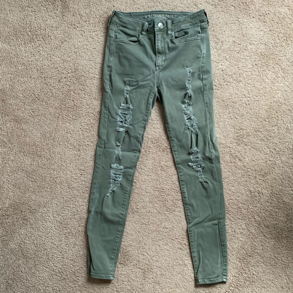 American eagle 🦅 hi rise super stretch